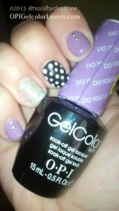 OPI Its a Lilac, Desperatly seeking sequins, alpine snow, black onyx