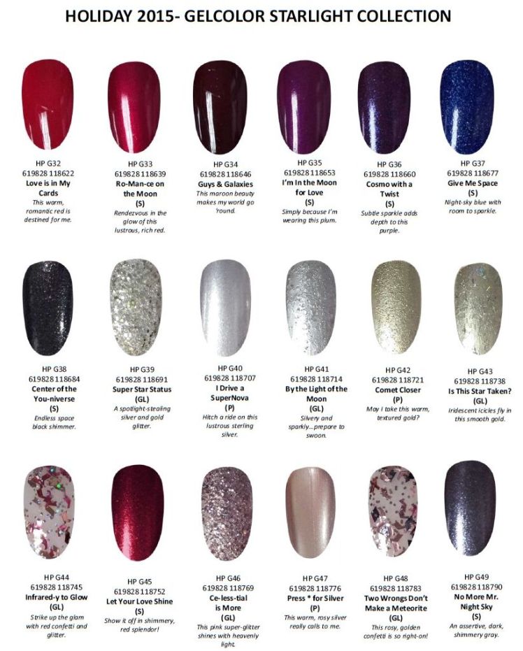 Starlight Swatches